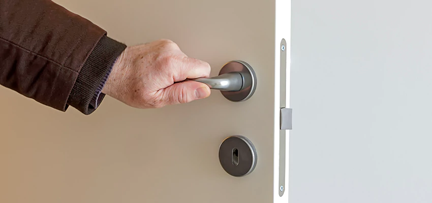 Restroom Locks Privacy Bolt Installation in Sacramento, California